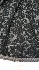 Stretch Black Jersey Knit Fabric