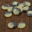 Plastic Shirt Button Beige Brown Shading