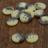 Plastic Shirt Button Beige Brown Shading