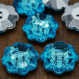 Flower Plastic Button 48L 30mm