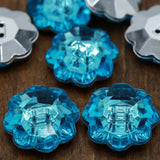 Flower Plastic Button 48L 30mm