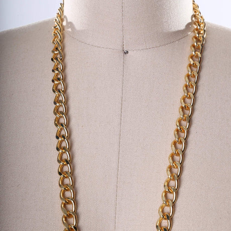 Metal Chain Trim 12mm Gold