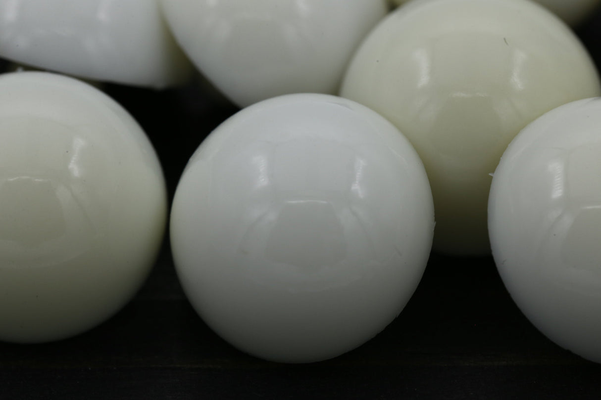 Faux Pearl Button Ivory 18mm Shank