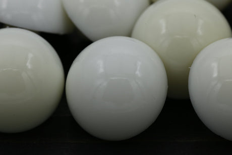 Faux Pearl Button Ivory 18mm Shank