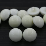Faux Pearl Button Ivory 18mm Shank