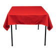 Polyester Tablecloth Red 54x54 Seamless