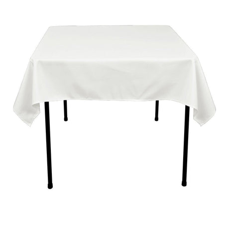Polyester Tablecloth 54 x 54-Inch Seamless White