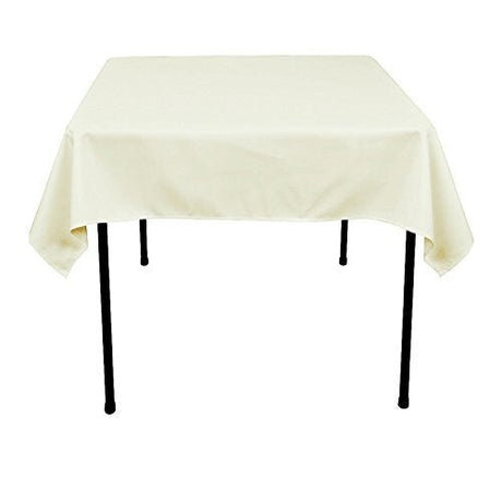 Polyester Tablecloth 54 x 54-Inch Ivory