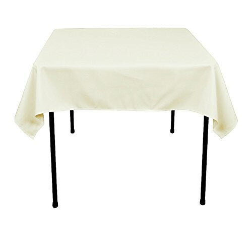 Polyester Tablecloth 54 x 54-Inch Ivory