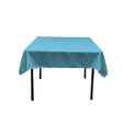 Polyester Tablecloth Turquoise 54 x 54-Inch