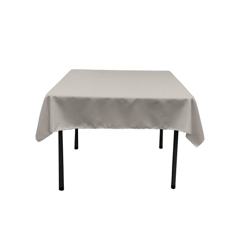 Polyester Tablecloth Light Gray 54x54