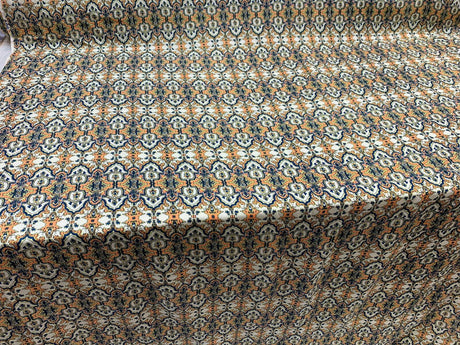 Rayon Challis Paisley Print Fabric