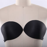 Bra Cups Black Soft Fabric
