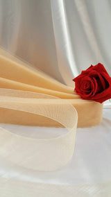 Horsehair Bridal Trim Champagne Nude 2 Inch