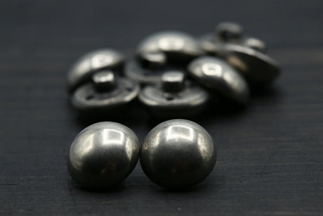Gunmetal Semi-Sphere Shank Button