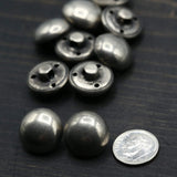 Metal Shank Button Bronze Dome