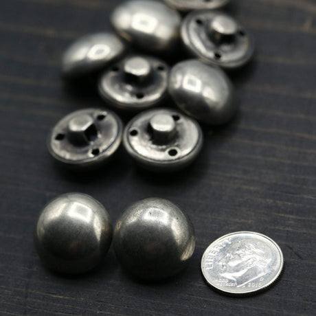 Metal Shank Button Bronze Dome