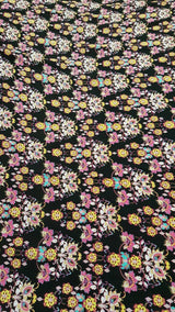 Rayon Floral Print Fabric