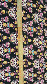 Rayon Floral Print Fabric