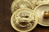 Gold Shank Button 32L 20mm