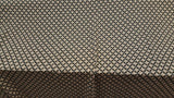 Rayon Challis Tiny Floral Print Black