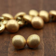 Gold Metal Shank Button 22L 14mm