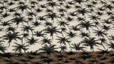 Rayon Challis Palm Print