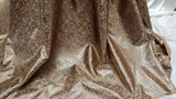 Brocade Paisley Satin Gold Beige