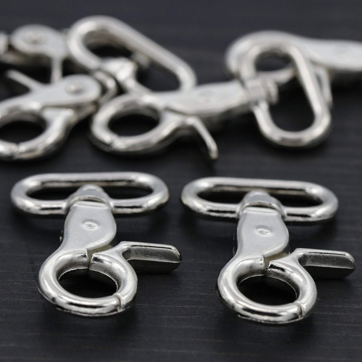Lobster Swivel Clasp Nickel Plated