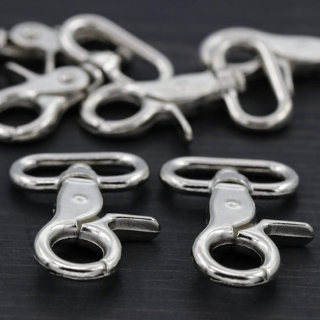 Lobster Swivel Clasp Nickel Plated