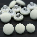 Bridal Satin Metal Backing Button