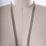 Metal Chain Trim 6mm Silver