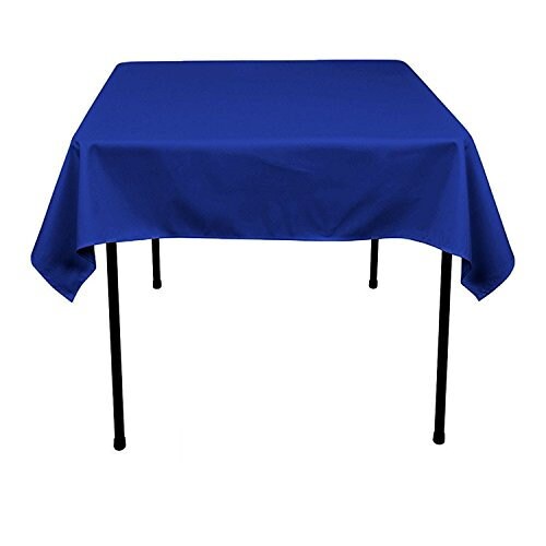 Royal Blue Polyester Tablecloth