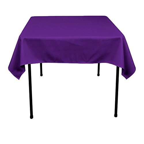 Polyester Tablecloth Purple 54 x 54-Inch