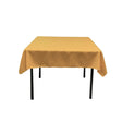Gold Seamless Polyester Tablecloth