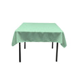 Polyester Tablecloth Seamless Mint 54 x 54