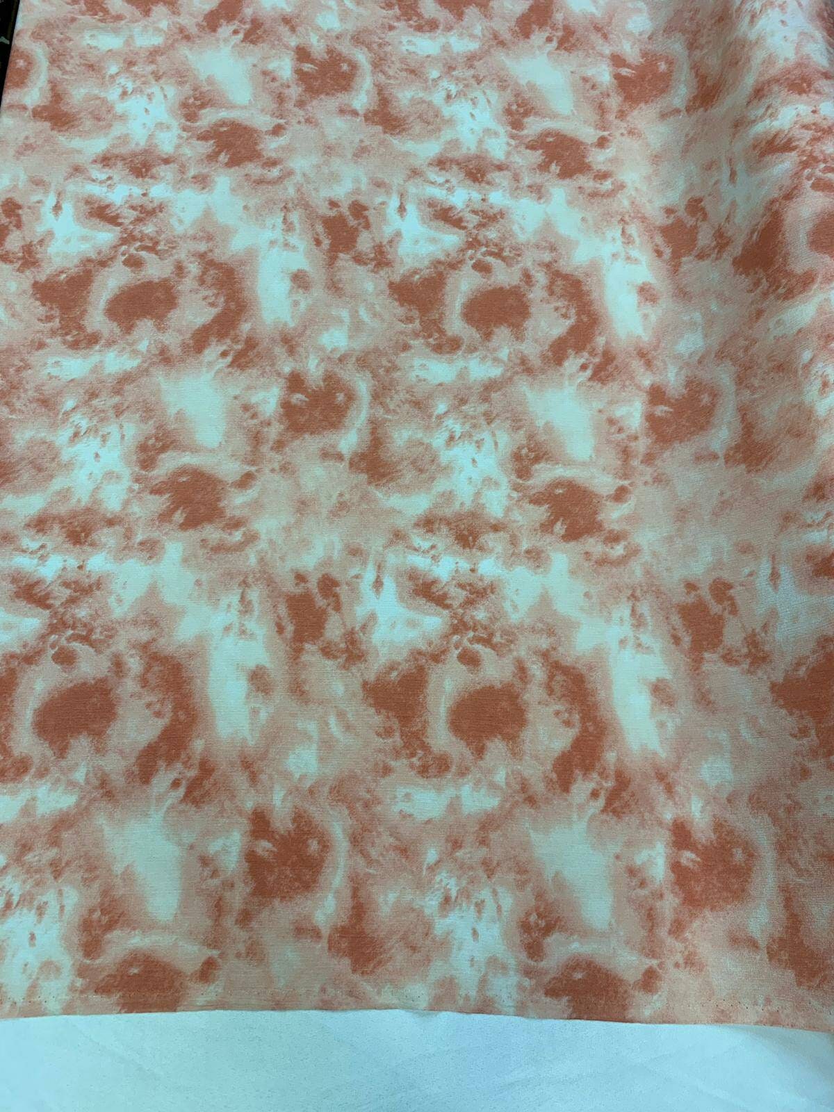 Rayon Crepon Blush Peach Fabric