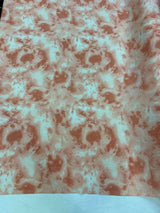 Rayon Crepon Blush Peach Fabric