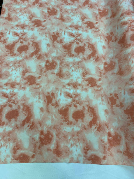 Rayon Crepon Blush Peach Fabric