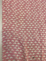 Rayon Challis Birds on Light Pink Background