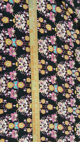 Rayon Floral Print Fabric