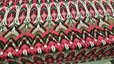 Rayon Challis Egyptian Print Magenta