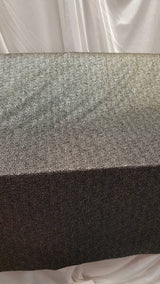 4 Way Stretch Glitter Fabric Black Gold