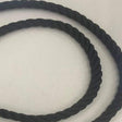 Satin Rope Cord Trim Black 1/4 Inch