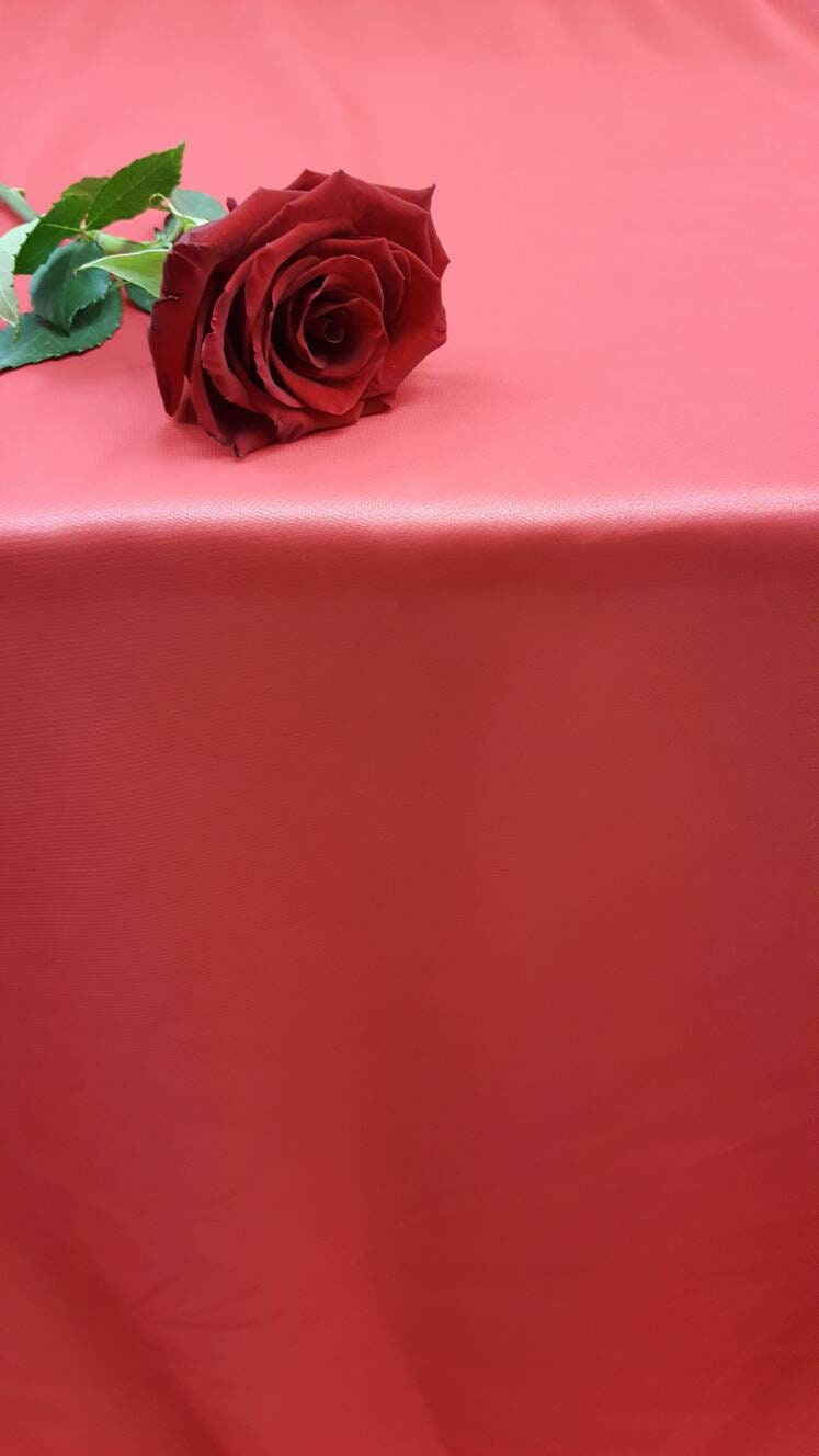 Red Chiffon Fabric
