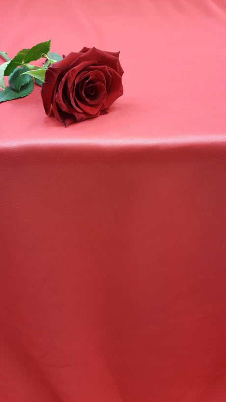 Red Chiffon Fabric