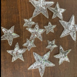 Star Patch Iron-On Sequin Beaded