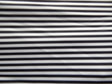 Black And White Half Inch Stripes Polyester Spandex Fabric - Black And White Half Inch Stripes, 58"/60" Width (1 Yard)