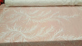 Clear Sequin Bridal Lace Off White