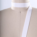 Fold Over Elastic White 5/8 Inch